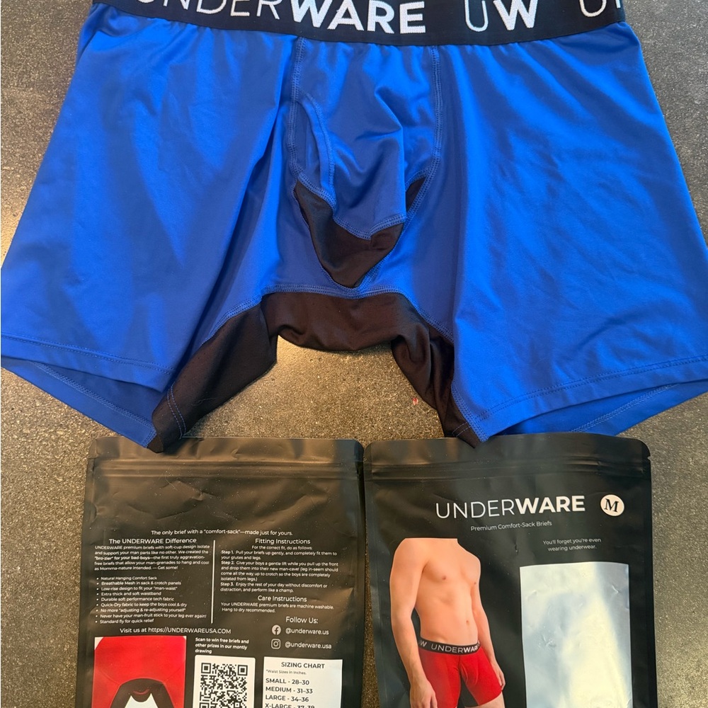 Men’s Performance Boxer Briefs — Supportive Fit